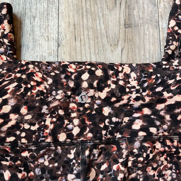 Lululemon Invigorate High-Rise Crop Sz 6 Small In Motion Flux Multi - Picture 5 of 7